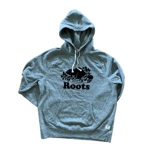 Roots Salt and Pepper Original Kanga Hoodie. Large.